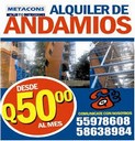 Andamios En Alquiler